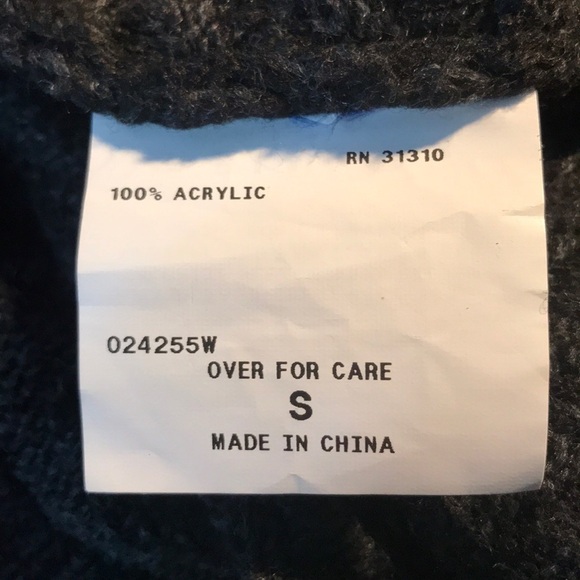 AGB BLACK SMALL LONG SLEEVED SWEATER - Picture 6 of 7